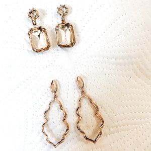 Rose Gold Earrings | Vintage
